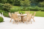 Zestaw ogrodowy Alexander Rose Roble Dining Set – okrągły stół i 4 fotele