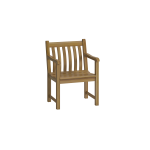 Alexander Rose Redcliffe – Krzesło ogrodowe z podłokietnikami