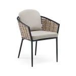 Alexander Rose Plecione krzesło z poduszką Pavilion