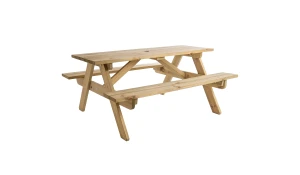 Alexander Rose Pine Woburn Picnic Table – Drewniany Stół Piknikowy z Ławkami